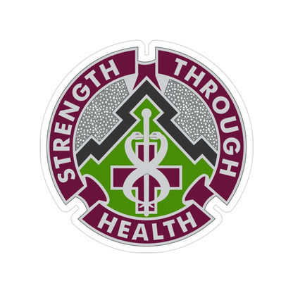 8 Medical Brigade 2 (U.S. Army) Transparent STICKER Die-Cut Vinyl Decal-3 Inch-The Sticker Space