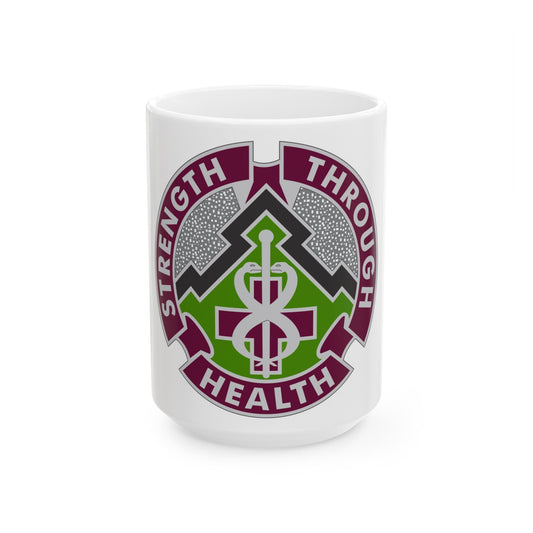 8 Medical Brigade 2 (U.S. Army) White Coffee Mug-15oz-The Sticker Space