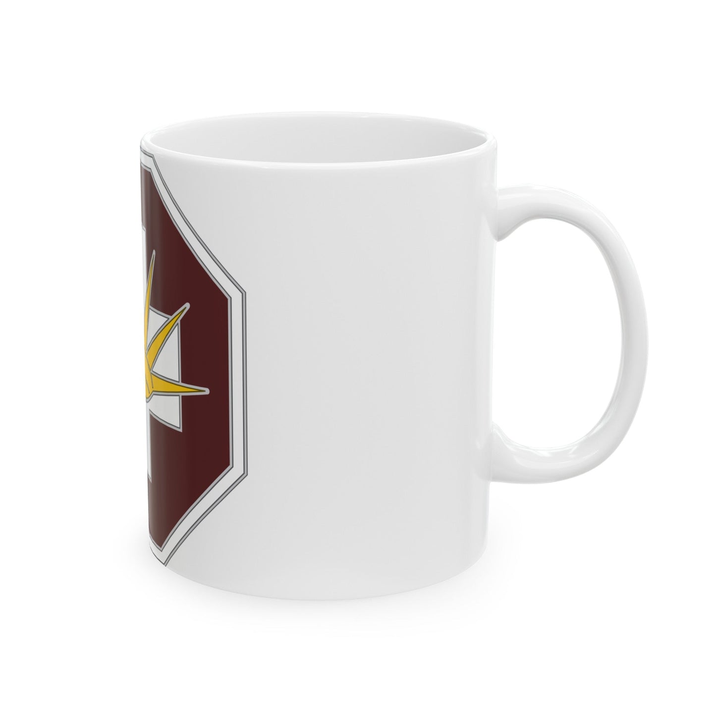 8 Medical Brigade 3 (U.S. Army) White Coffee Mug-The Sticker Space