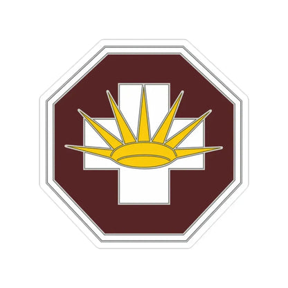 8 Medical Brigade 3 (U.S. Army) Transparent STICKER Die-Cut Vinyl Decal 2 Inch - The Sticker Space