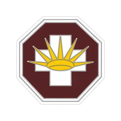 8 Medical Brigade 3 (U.S. Army) Transparent STICKER Die-Cut Vinyl Decal 6 Inch - The Sticker Space