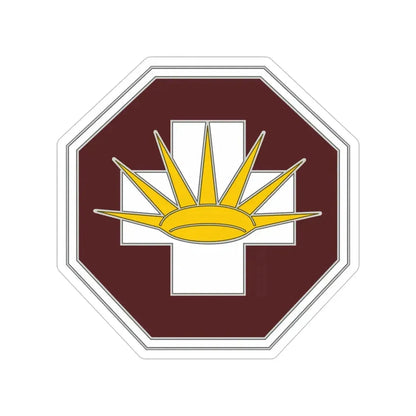 8 Medical Brigade 3 (U.S. Army) Transparent STICKER Die-Cut Vinyl Decal - The Sticker Space