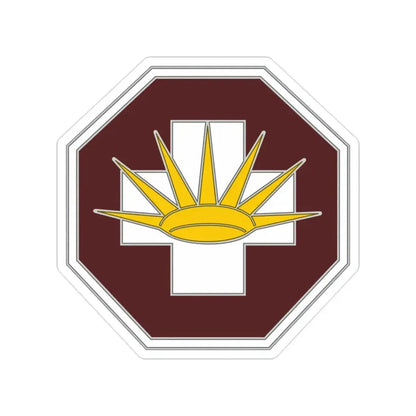 8 Medical Brigade 3 (U.S. Army) Transparent STICKER Die-Cut Vinyl Decal - The Sticker Space