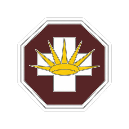 8 Medical Brigade 3 (U.S. Army) Transparent STICKER Die-Cut Vinyl Decal - The Sticker Space