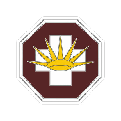 8 Medical Brigade 3 (U.S. Army) Transparent STICKER Die-Cut Vinyl Decal - The Sticker Space