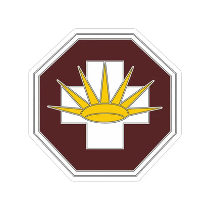 8 Medical Brigade 3 (U.S. Army) Transparent STICKER Die-Cut Vinyl Decal - The Sticker Space