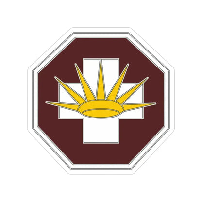 8 Medical Brigade 3 (U.S. Army) Transparent STICKER Die-Cut Vinyl Decal - The Sticker Space