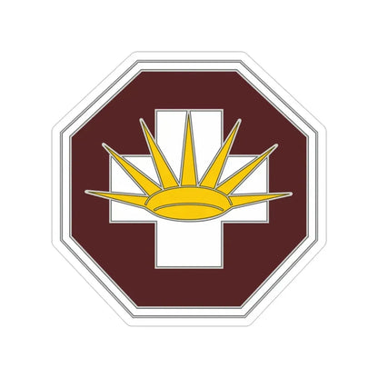 8 Medical Brigade 3 (U.S. Army) Transparent STICKER Die-Cut Vinyl Decal - The Sticker Space