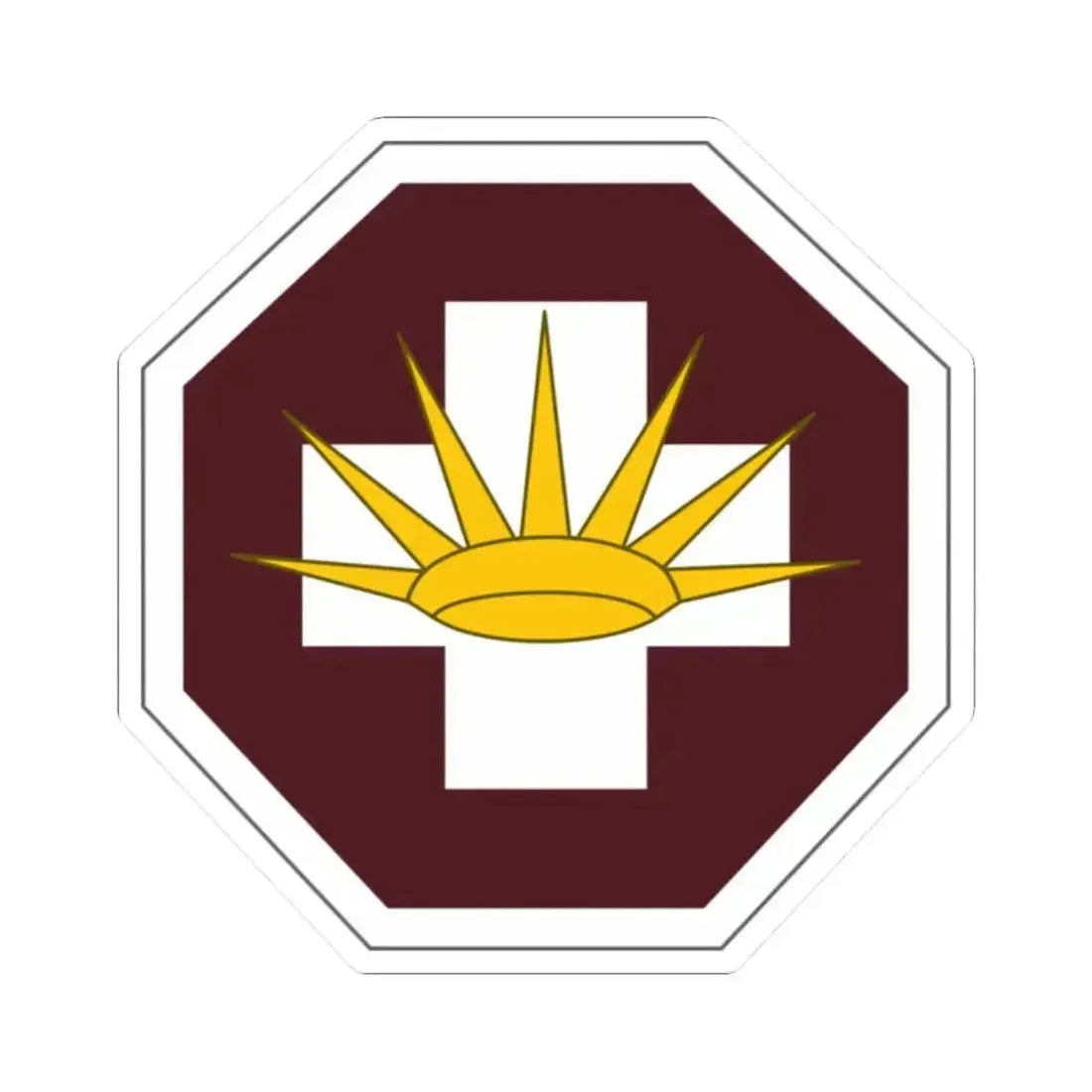 8 Medical Brigade (U.S. Army) STICKER Vinyl Kiss-Cut Decal - The Sticker Space