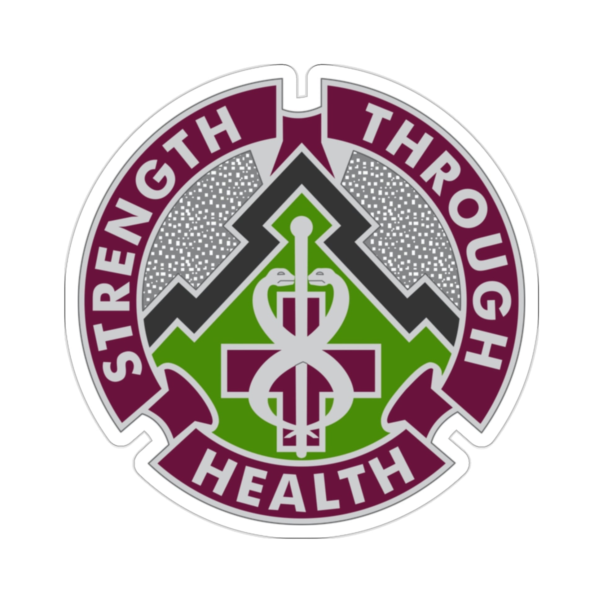 8 Medical Brigade v2 (U.S. Army) STICKER Vinyl Die-Cut Decal-2 Inch-The Sticker Space