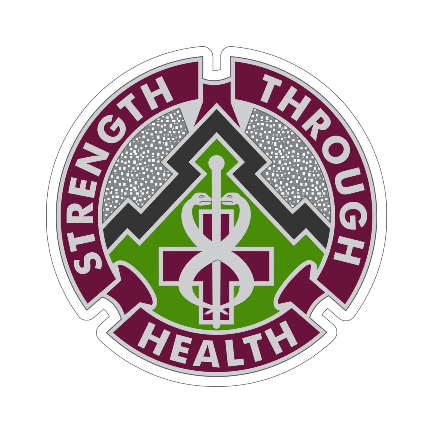 8 Medical Brigade v2 (U.S. Army) STICKER Vinyl Die-Cut Decal-5 Inch-The Sticker Space