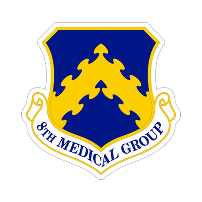 8 Medical Group PACAF (U.S. Air Force) STICKER Vinyl Die-Cut Decal-3 Inch-The Sticker Space