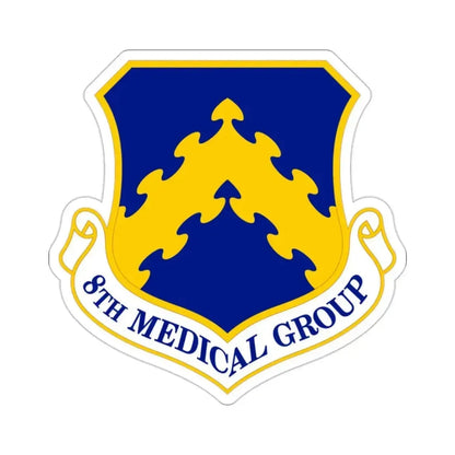 8 Medical Group PACAF (U.S. Air Force) STICKER Vinyl Die-Cut Decal 2 Inch - The Sticker Space