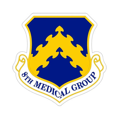 8 Medical Group PACAF (U.S. Air Force) STICKER Vinyl Die-Cut Decal 3 Inch - The Sticker Space