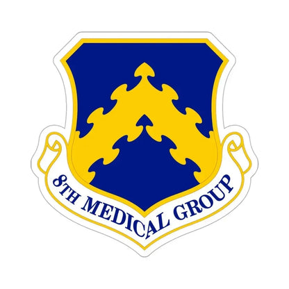 8 Medical Group PACAF (U.S. Air Force) STICKER Vinyl Die-Cut Decal 3 Inch - The Sticker Space