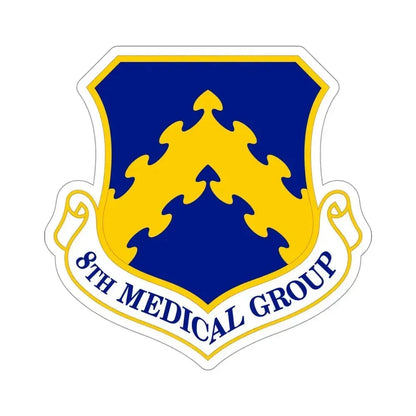 8 Medical Group PACAF (U.S. Air Force) STICKER Vinyl Die-Cut Decal 4 Inch - The Sticker Space
