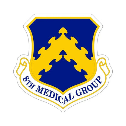 8 Medical Group PACAF (U.S. Air Force) STICKER Vinyl Die-Cut Decal 6 Inch - The Sticker Space