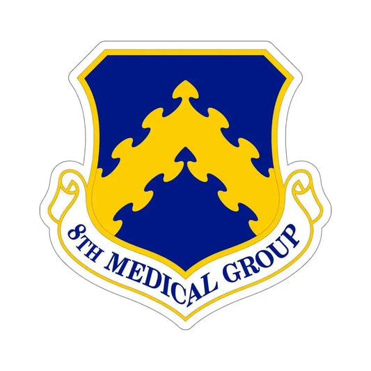 8 Medical Group PACAF (U.S. Air Force) STICKER Vinyl Die-Cut Decal 6 Inch - The Sticker Space
