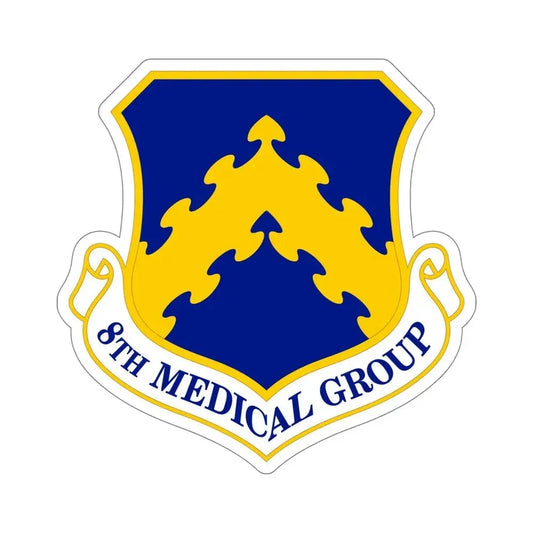 8 Medical Group PACAF (U.S. Air Force) STICKER Vinyl Die-Cut Decal 6 Inch - The Sticker Space