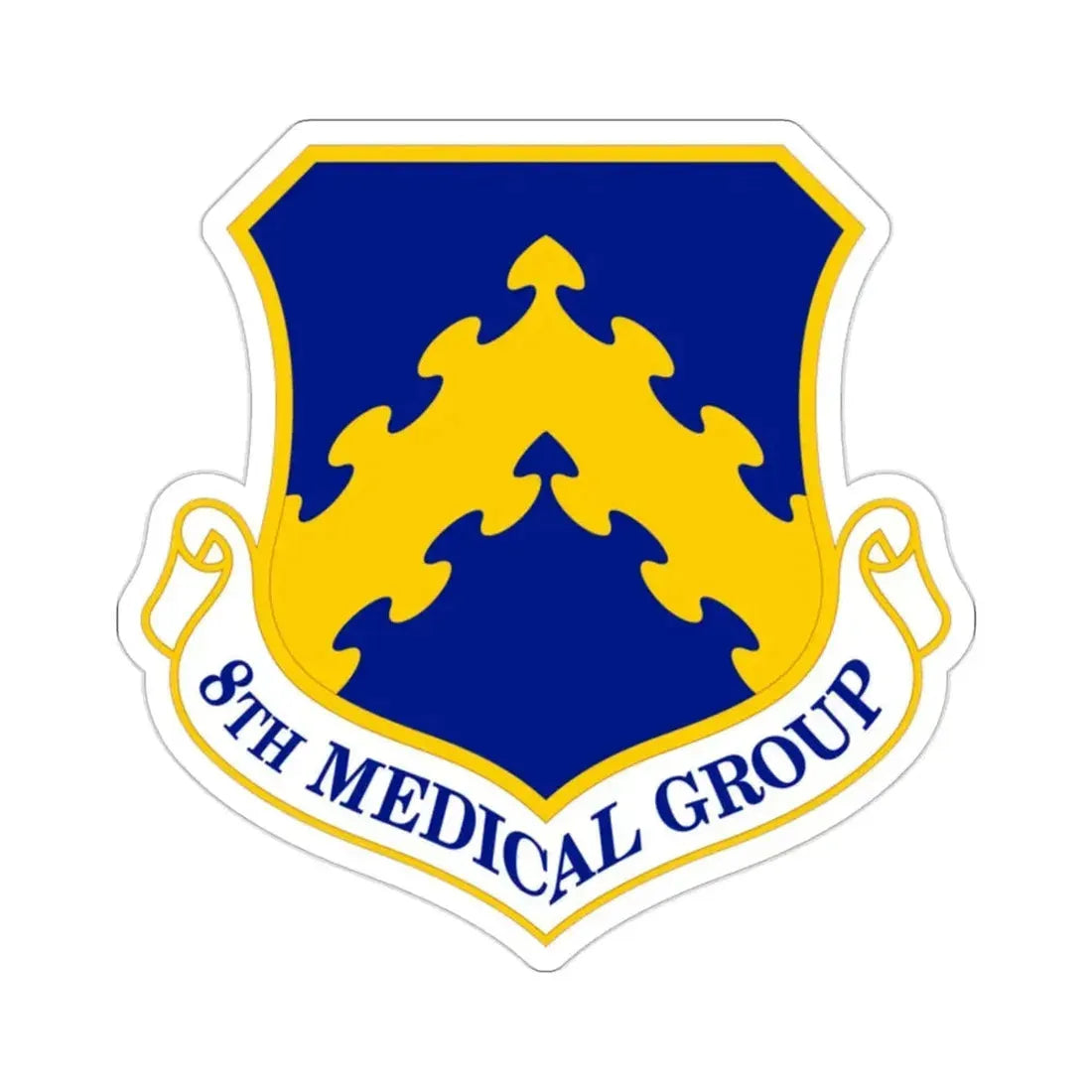 8 Medical Group PACAF (U.S. Air Force) STICKER Vinyl Die-Cut Decal - The Sticker Space