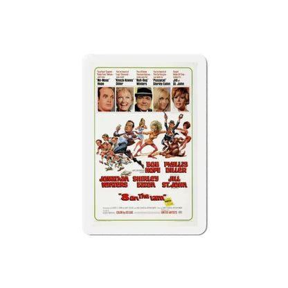 8 on the Lam 1967 Movie Poster Refrigerator Magnet 3 Inch - The Sticker Space