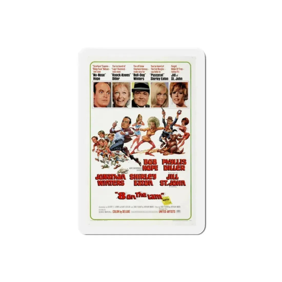 8 on the Lam 1967 Movie Poster Refrigerator Magnet - The Sticker Space