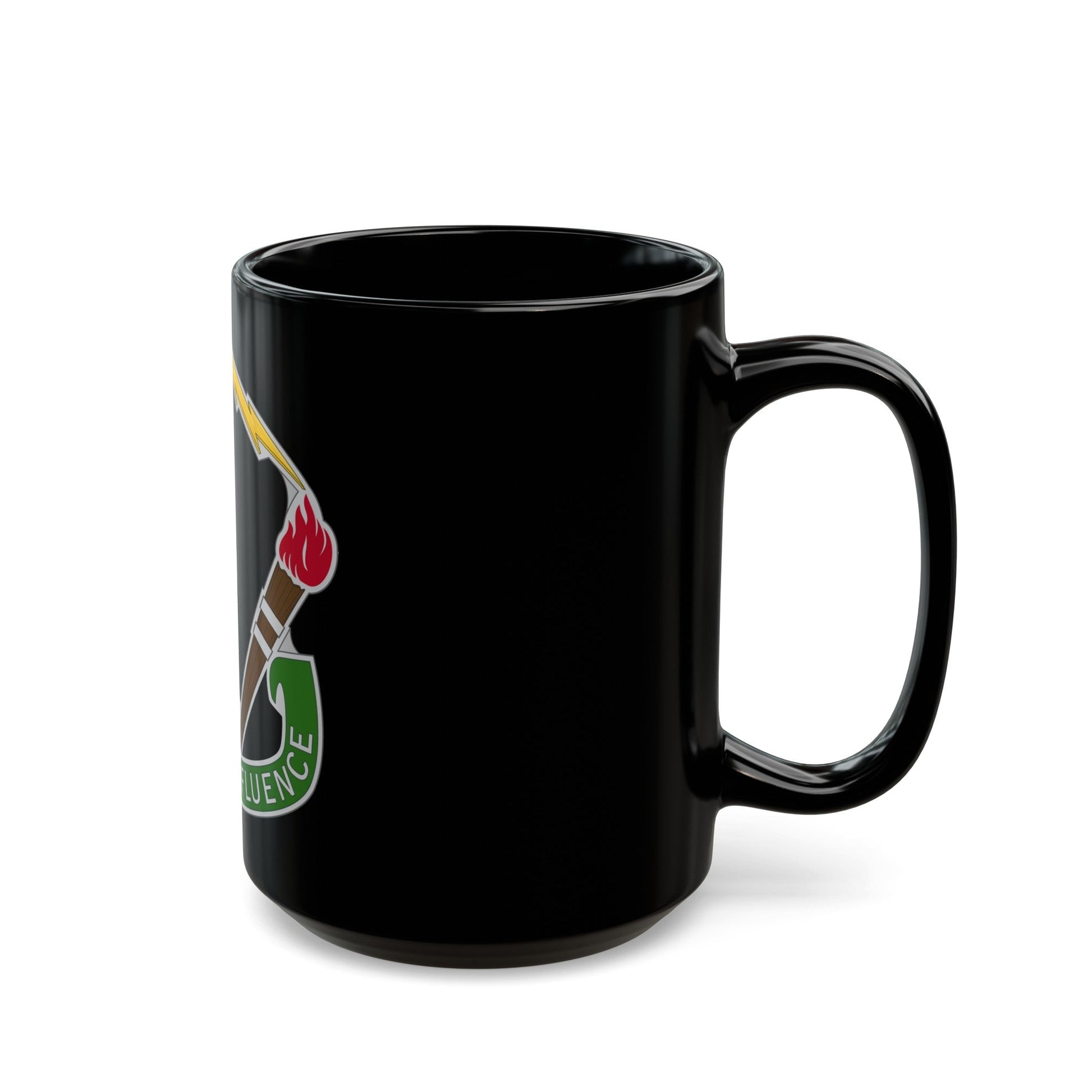 8 Psychological Operations Group (U.S. Army) Black Coffee Mug-The Sticker Space