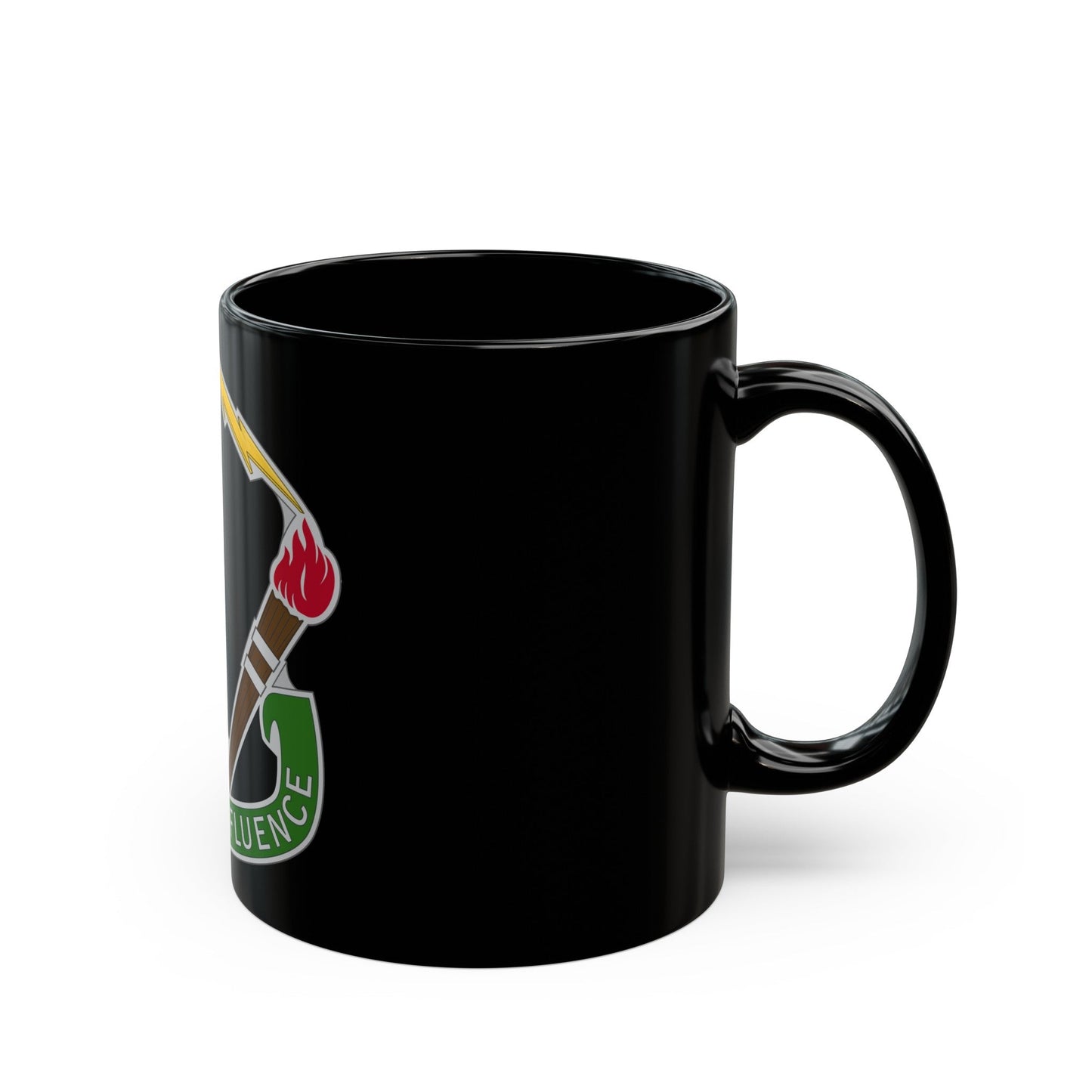 8 Psychological Operations Group (U.S. Army) Black Coffee Mug-The Sticker Space