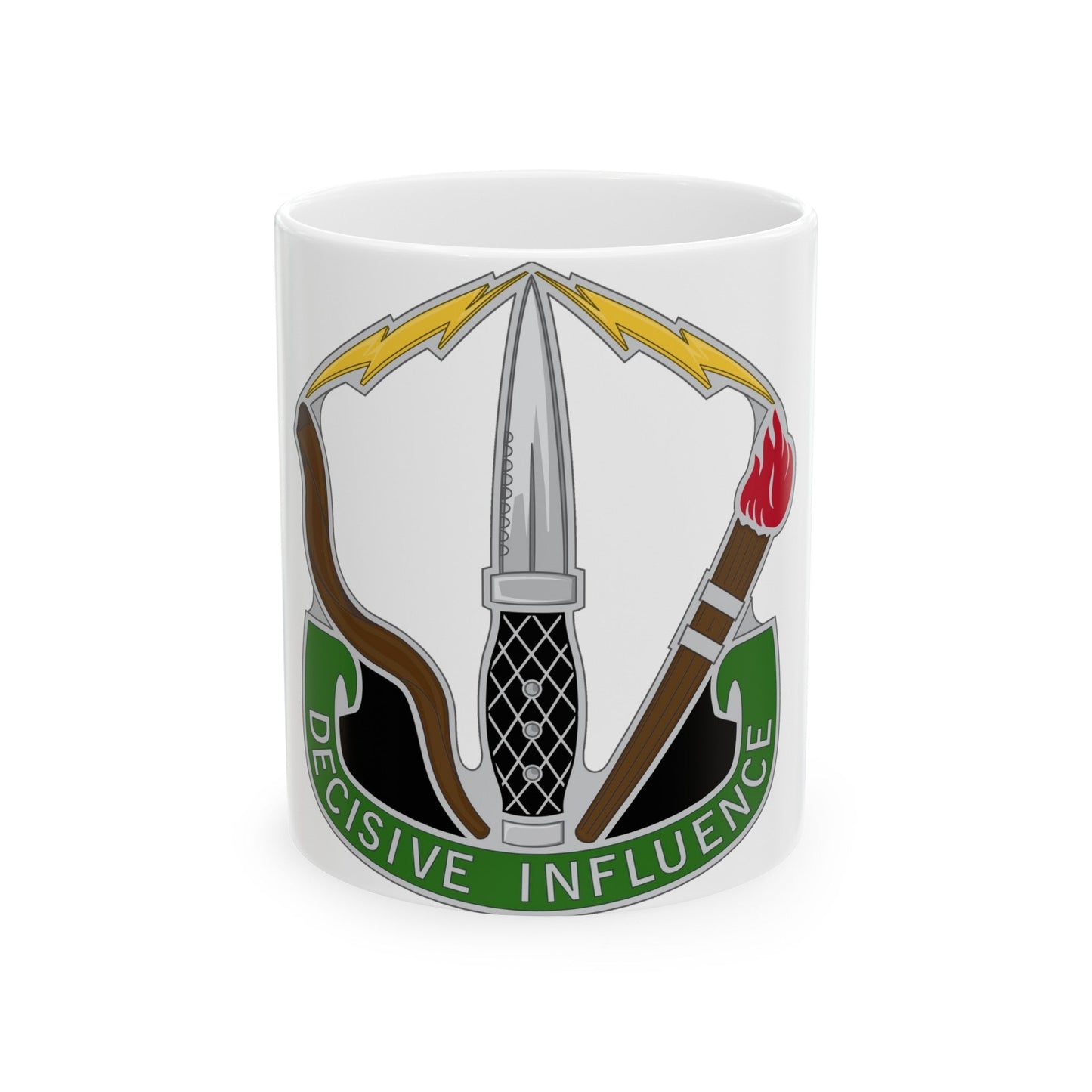 8 Psychological Operations Group (U.S. Army) White Coffee Mug-11oz-The Sticker Space