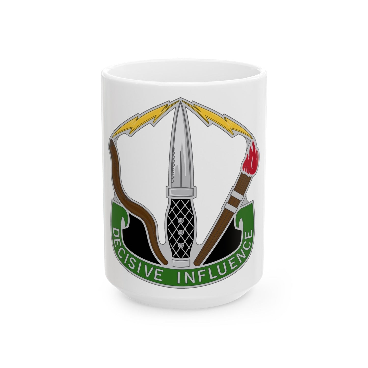 8 Psychological Operations Group (U.S. Army) White Coffee Mug-15oz-The Sticker Space