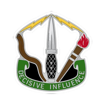 8 Psychological Operations Group (U.S. Army) STICKER Vinyl Kiss-Cut Decal 2 Inch White - The Sticker Space