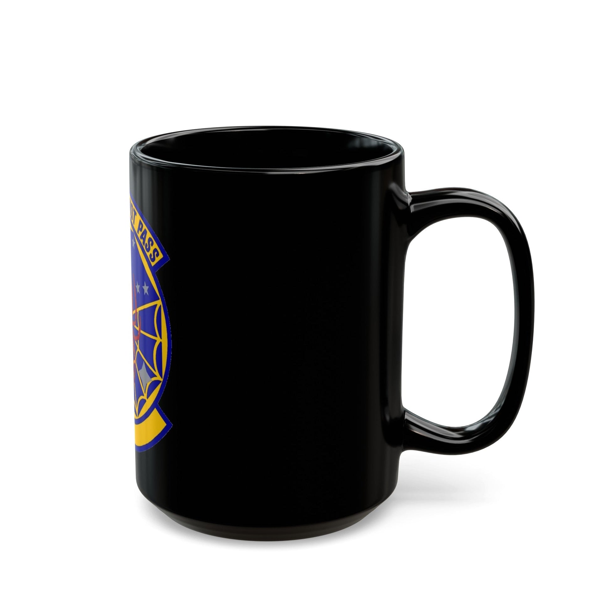 8 Space Warning Squadron AFRC (U.S. Air Force) Black Coffee Mug-The Sticker Space