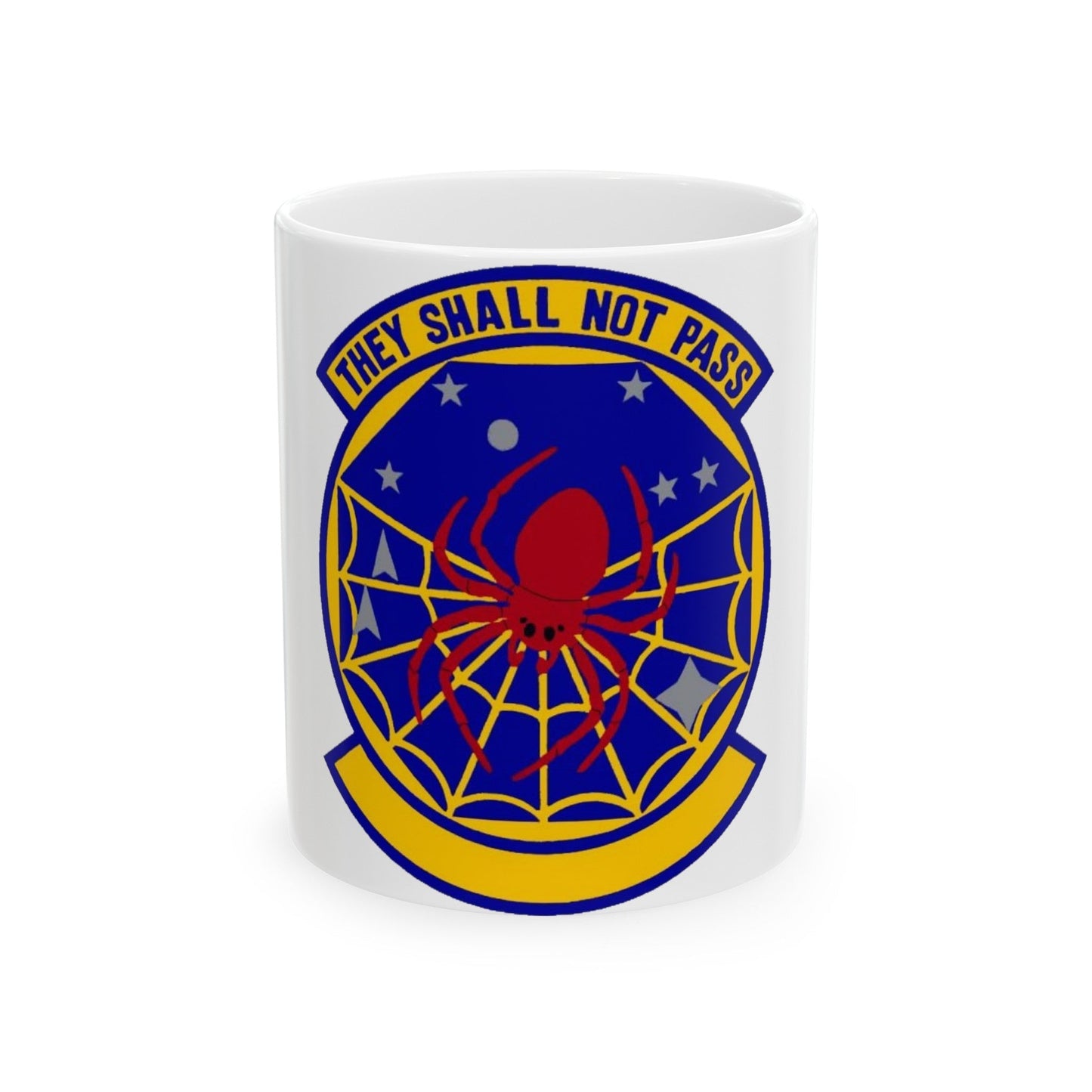 8 Space Warning Squadron AFRC (U.S. Air Force) White Coffee Mug-11oz-The Sticker Space