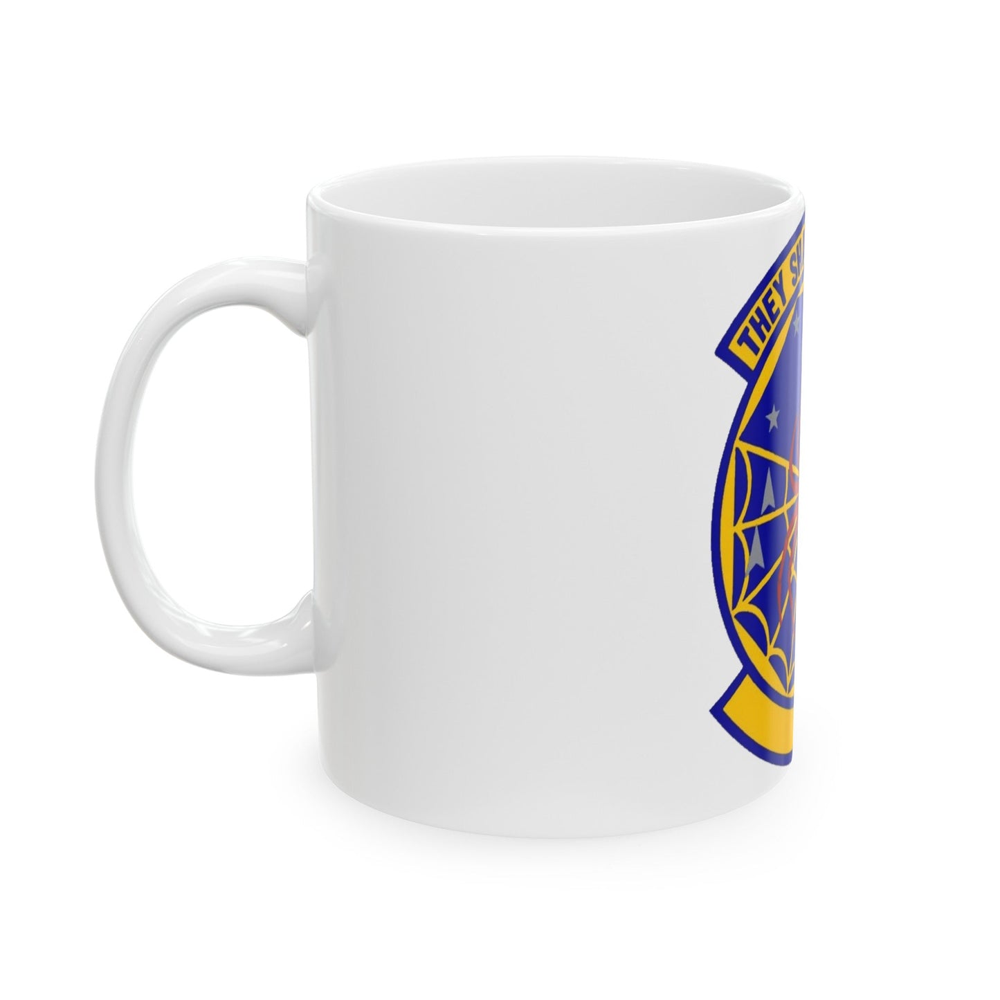 8 Space Warning Squadron AFRC (U.S. Air Force) White Coffee Mug-The Sticker Space