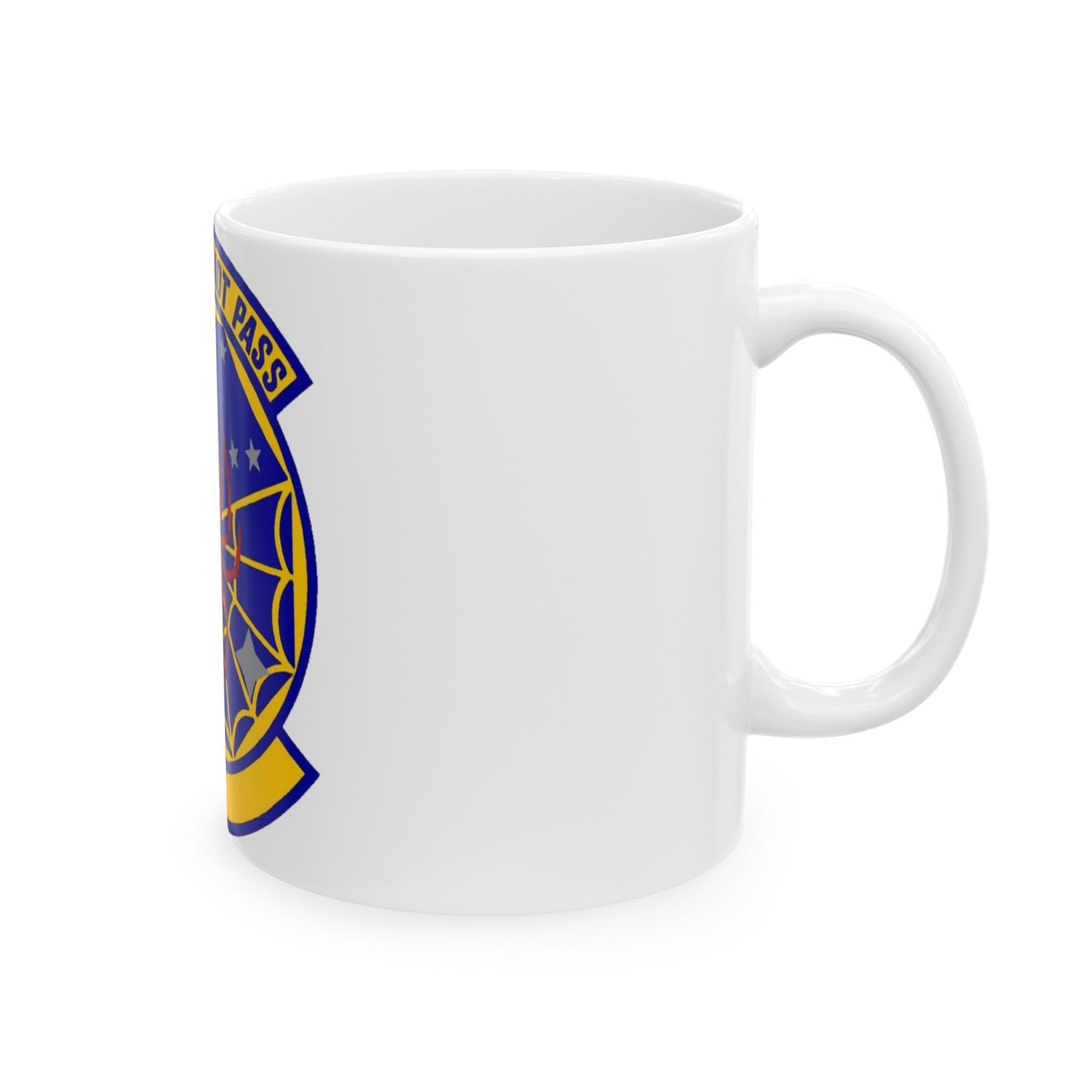 8 Space Warning Squadron AFRC (U.S. Air Force) White Coffee Mug-The Sticker Space