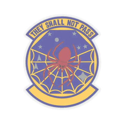 8 Space Warning Squadron AFRC (U.S. Air Force) STICKER Vinyl Kiss-Cut Decal 6 Inch Transparent - The Sticker Space