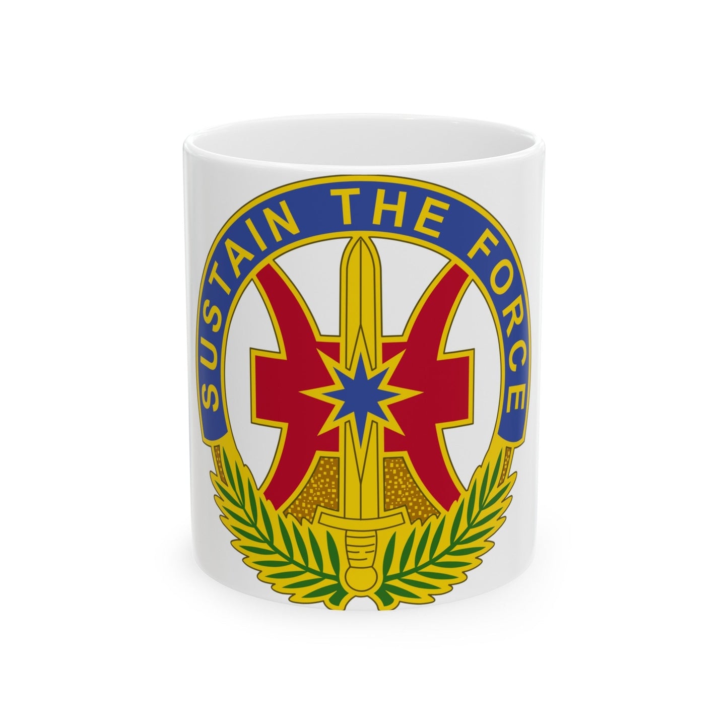 8 Sustainment Command 2 (U.S. Army) White Coffee Mug-11oz-The Sticker Space