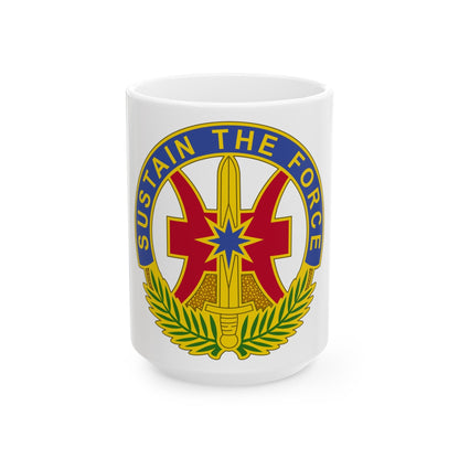 8 Sustainment Command 2 (U.S. Army) White Coffee Mug-15oz-The Sticker Space