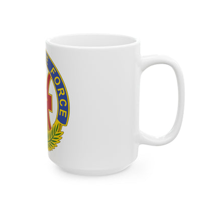 8 Sustainment Command 2 (U.S. Army) White Coffee Mug-The Sticker Space