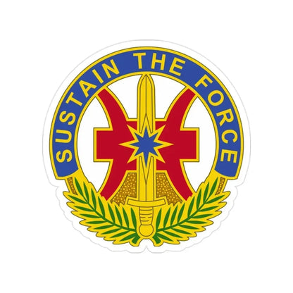 8 Sustainment Command 2 (U.S. Army) Transparent STICKER Die-Cut Vinyl Decal - The Sticker Space