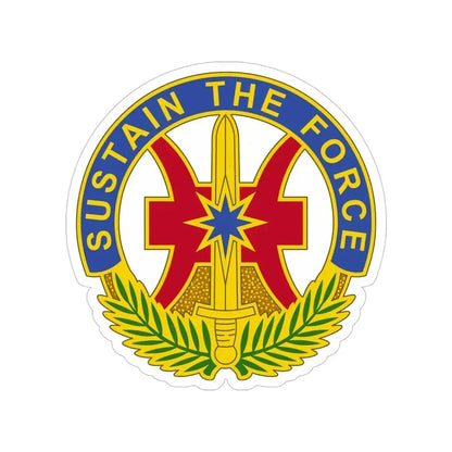 8 Sustainment Command 2 (U.S. Army) Transparent STICKER Die-Cut Vinyl Decal - The Sticker Space