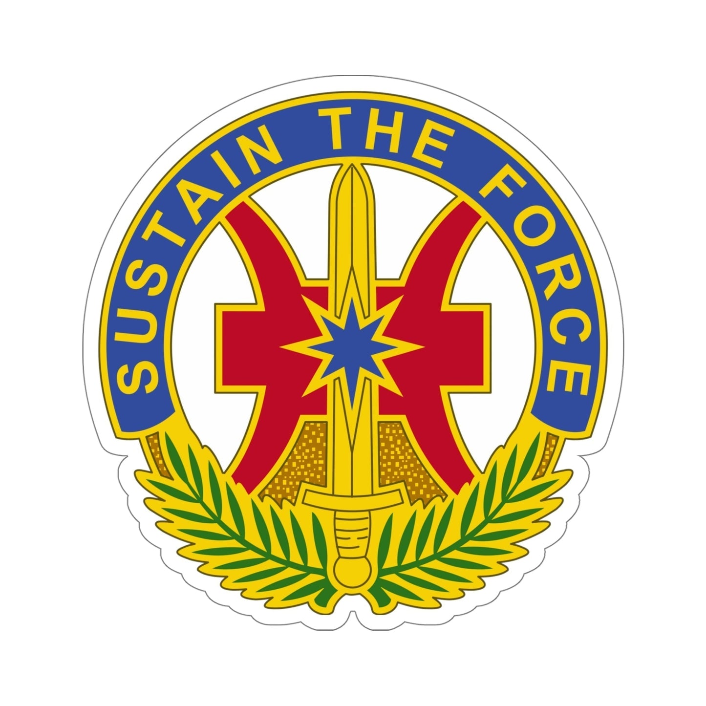 8 Sustainment Command v2 (U.S. Army) STICKER Vinyl Die-Cut Decal-5 Inch-The Sticker Space