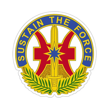 8 Sustainment Command v2 (U.S. Army) STICKER Vinyl Die-Cut Decal 4 Inch - The Sticker Space