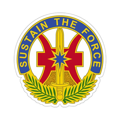 8 Sustainment Command v2 (U.S. Army) STICKER Vinyl Die-Cut Decal - The Sticker Space