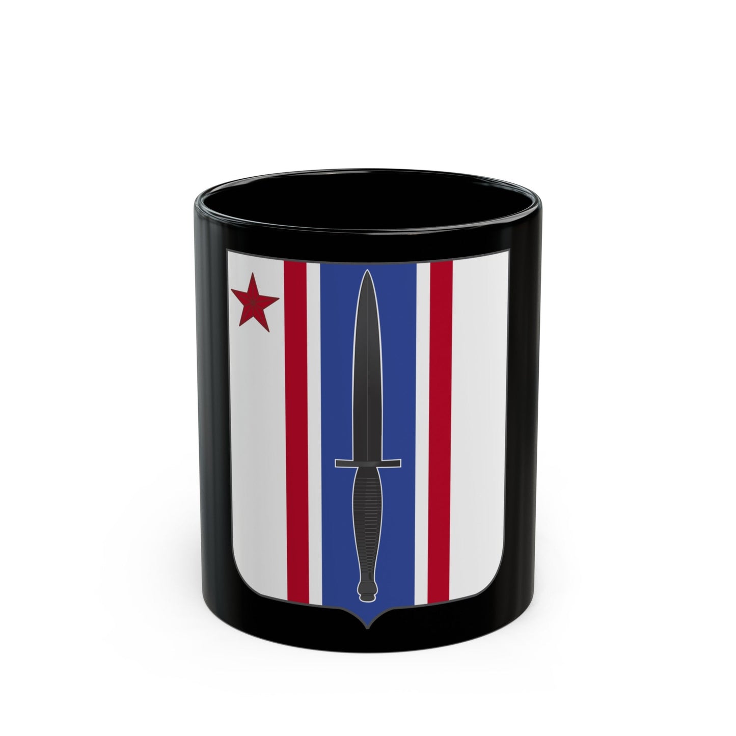 80 Civil Affairs Battalion 2 (U.S. Army) Black Coffee Mug-11oz-The Sticker Space