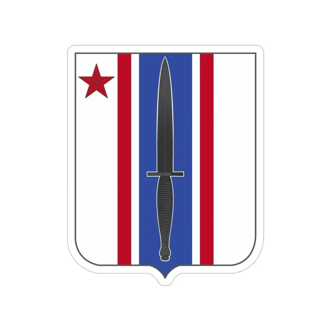 80 Civil Affairs Battalion 2 (U.S. Army) Transparent STICKER Die-Cut Vinyl Decal - The Sticker Space