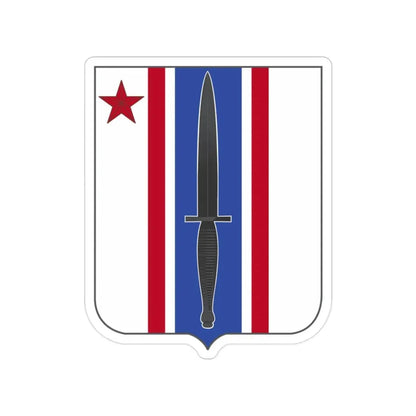 80 Civil Affairs Battalion 2 (U.S. Army) Transparent STICKER Die-Cut Vinyl Decal - The Sticker Space