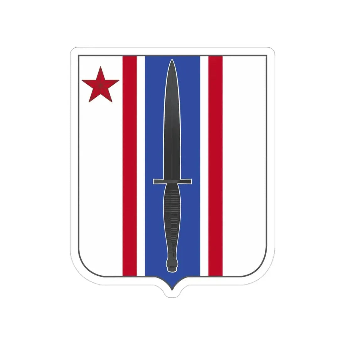 80 Civil Affairs Battalion 2 (U.S. Army) Transparent STICKER Die-Cut Vinyl Decal - The Sticker Space