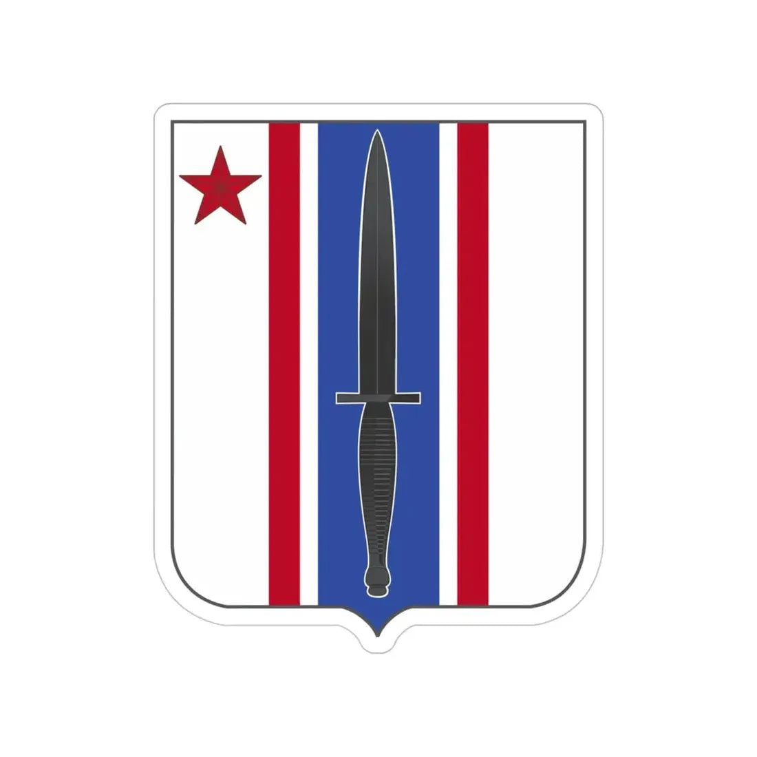 80 Civil Affairs Battalion 2 (U.S. Army) Transparent STICKER Die-Cut Vinyl Decal - The Sticker Space