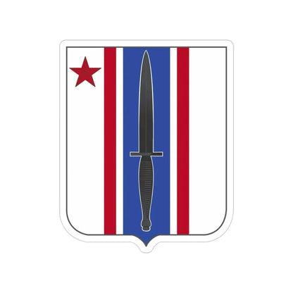 80 Civil Affairs Battalion 2 (U.S. Army) Transparent STICKER Die-Cut Vinyl Decal - The Sticker Space